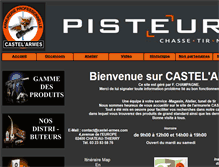 Tablet Screenshot of castel-armes.com